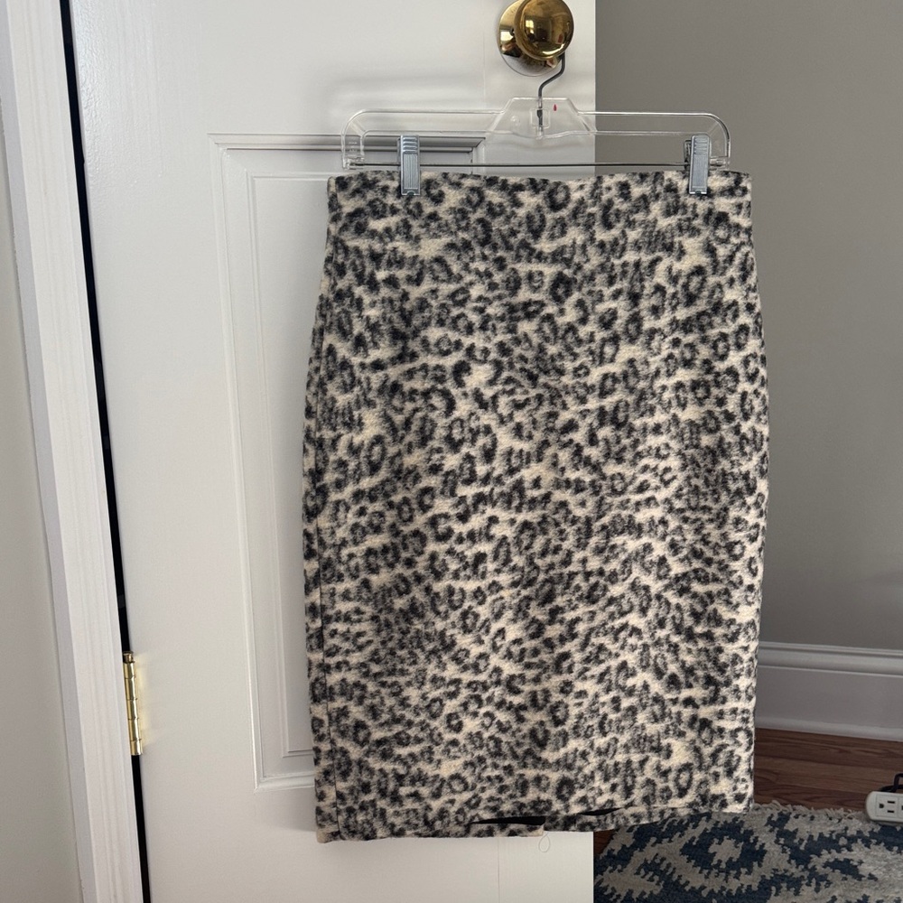 Leopard Print Women's Skirt
